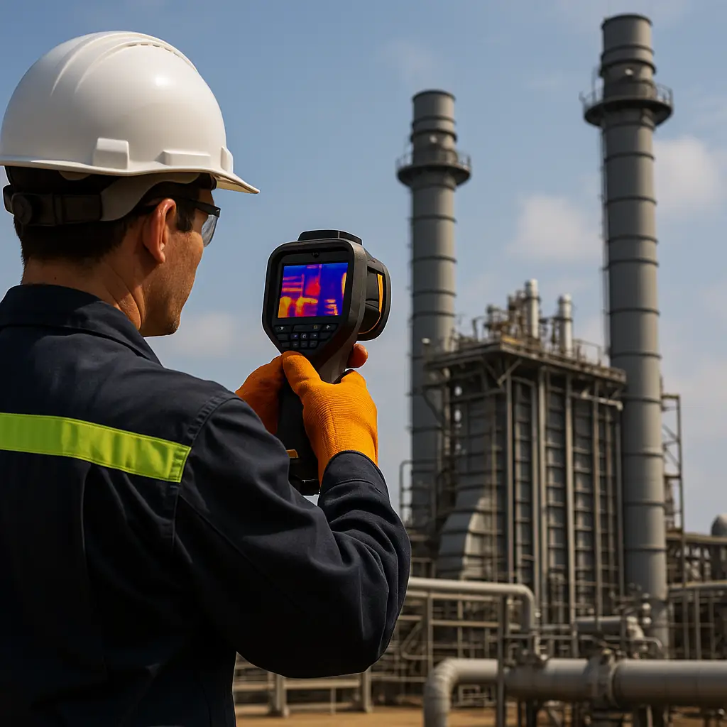 thermal imaging in power plant maintenance