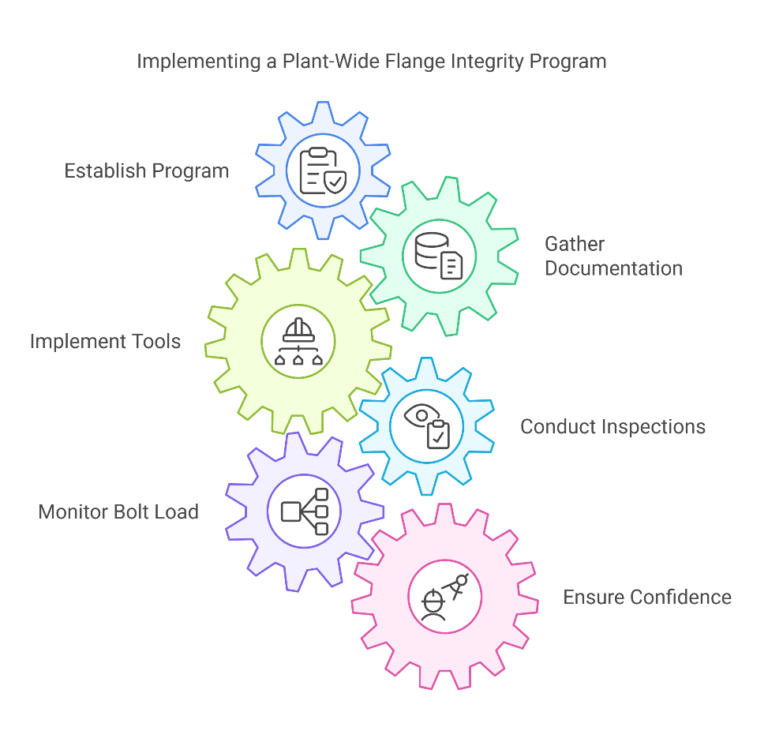 Flange management and bolted joint integrity